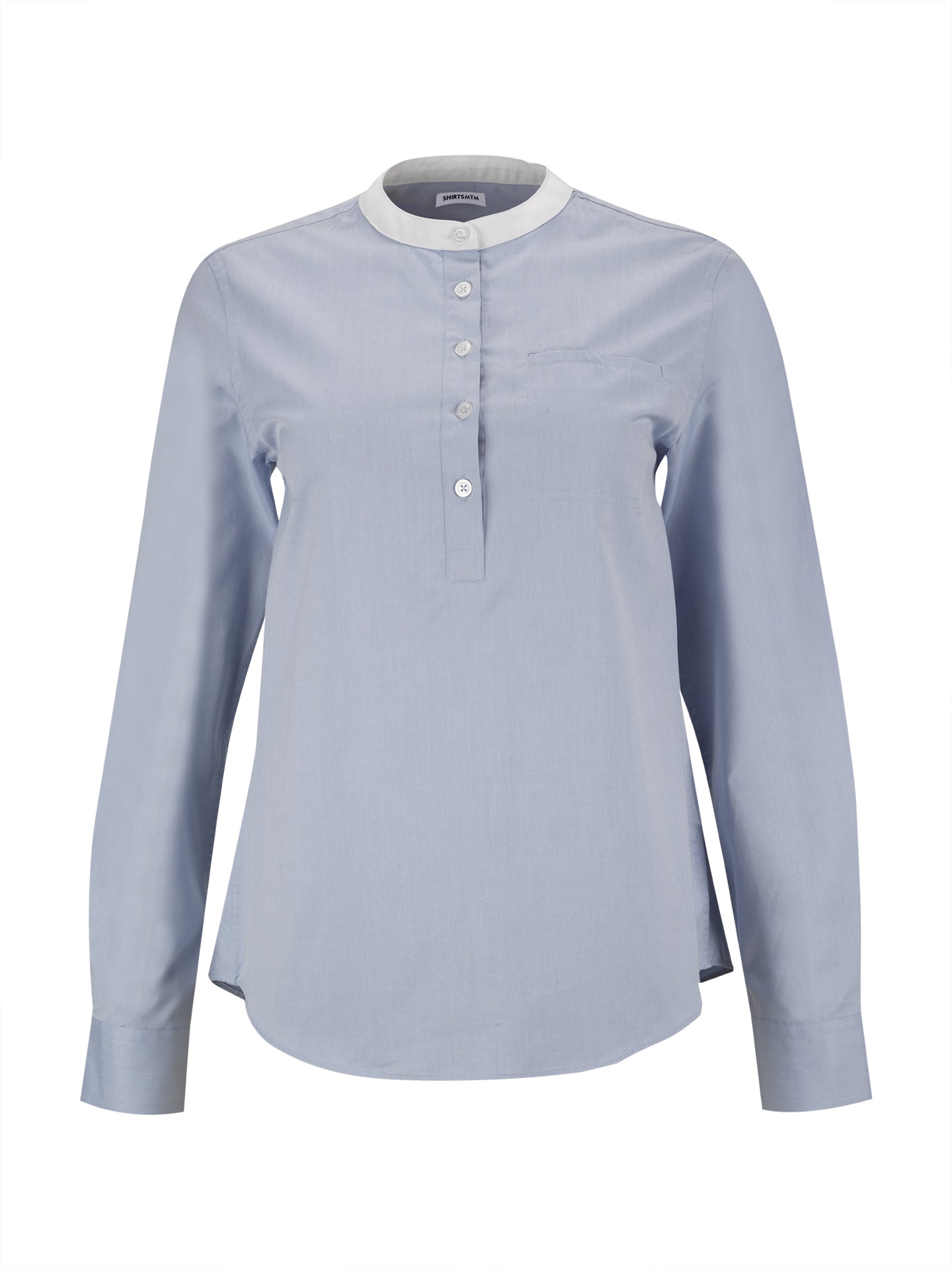 Blusa Contraste Gola Padre (BL111)
